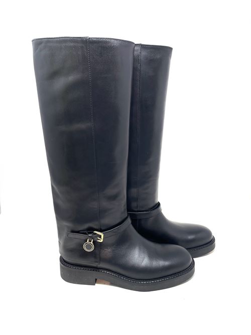 Stivale con fibbia IL LACCIO | GS82525VITELLONERO